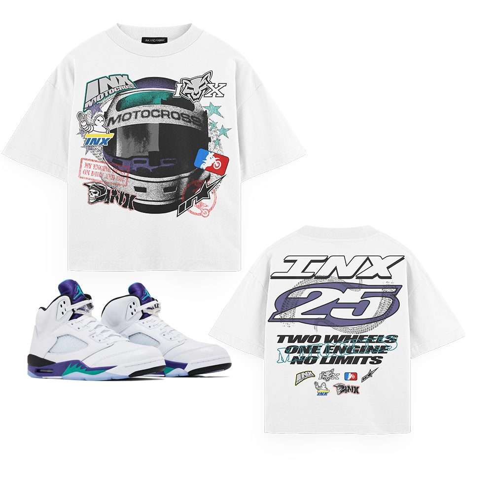 Motorcross INX Grape Oversized T-Shirt