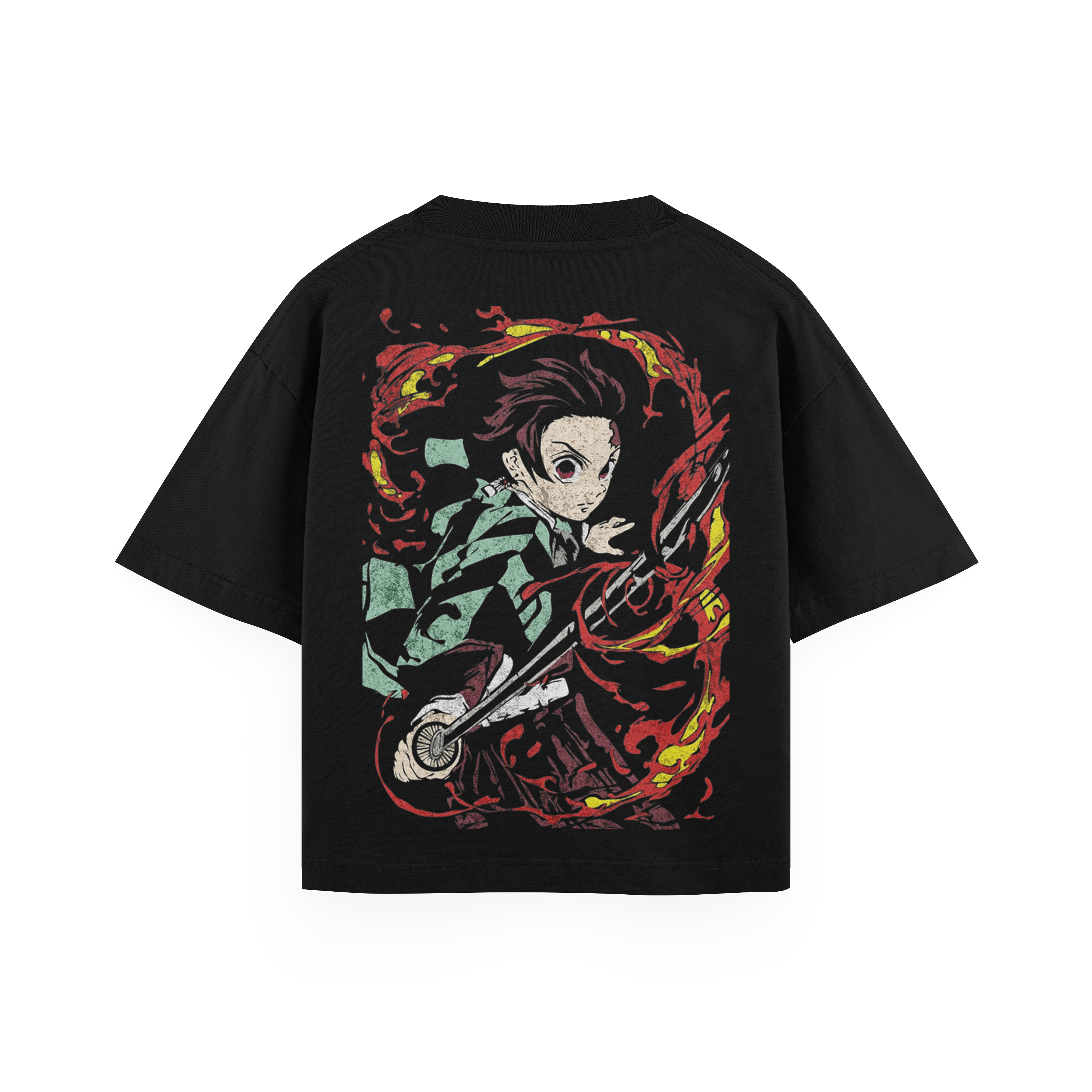 Tanjiro Flame Katana T-Shirt