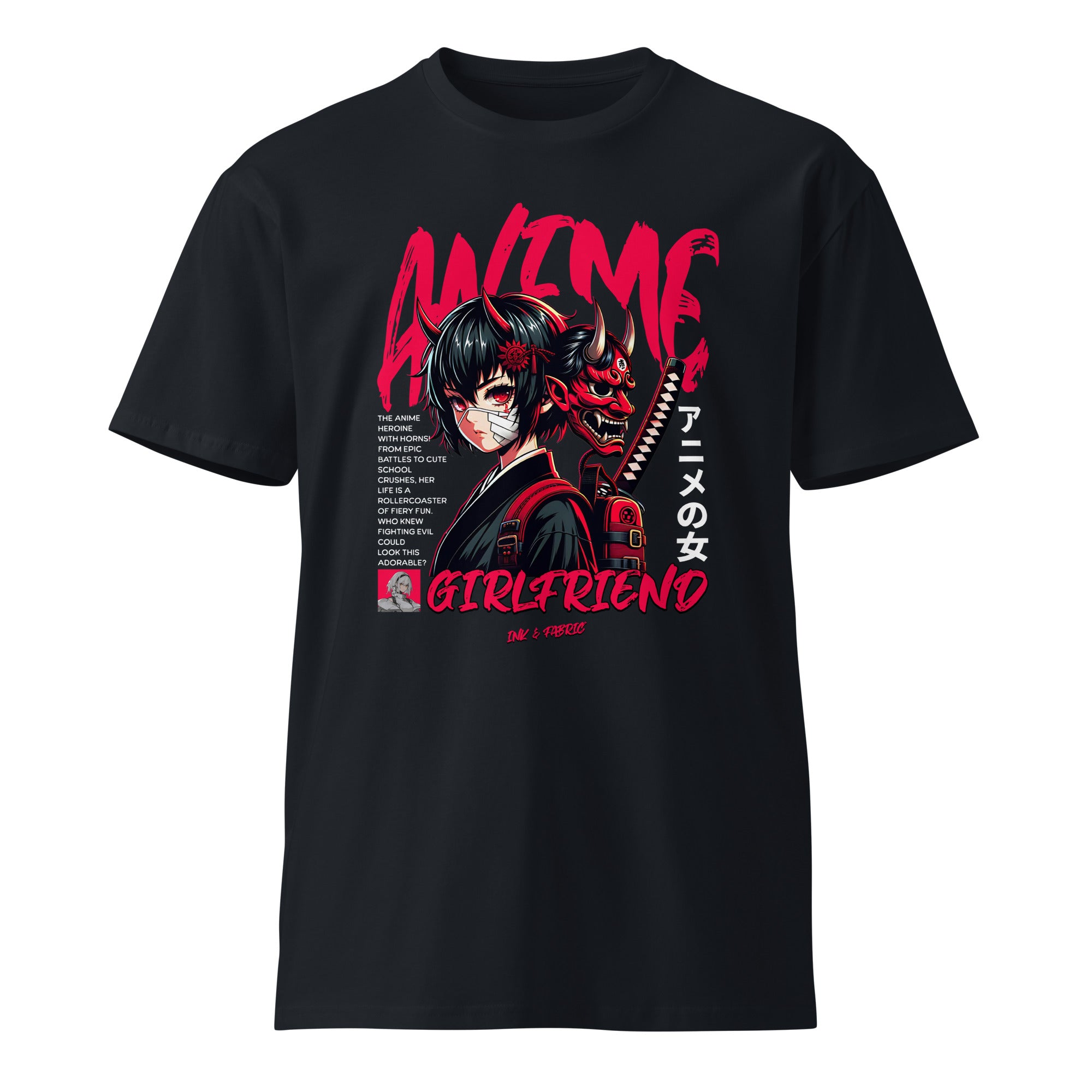 Anime Girlfriend premium t-shirt