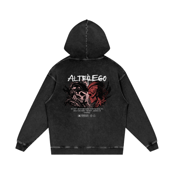 Alter Ego Vintage Oversize Hoodie