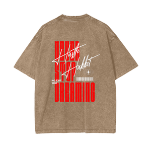 Hustle Habit Vintage Oversize T-Shirt