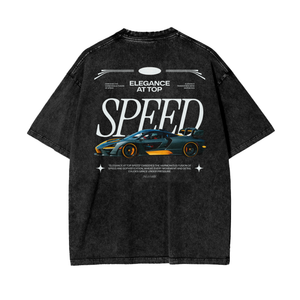 Elegance At Top Speed Vintage Oversize T-Shirt