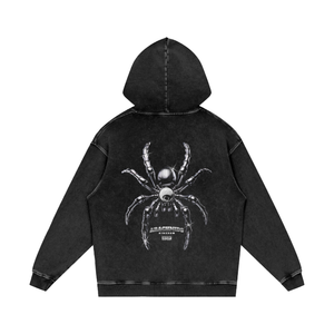 Arachnids Kingdom Vintage Oversize Hoodie