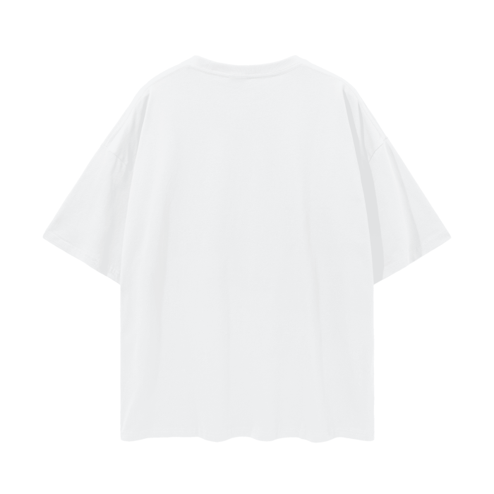 Hello Monday Oversize Deep Drop Shoulder Tee