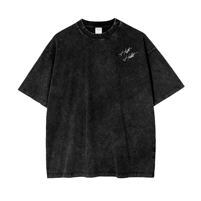 Hustle Habit Vintage Oversize T-Shirt