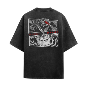 Berserk Anime Vintage Oversized T-Shirt