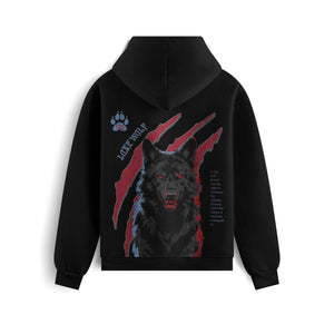 Ferocious Wolf Oversized Heavyweight Hoodie