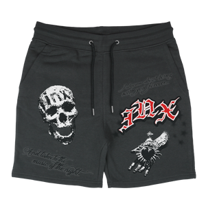 Gothic Desperation Cotton Shorts