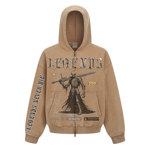 Legends Zip Up Heavyweight Hoodie