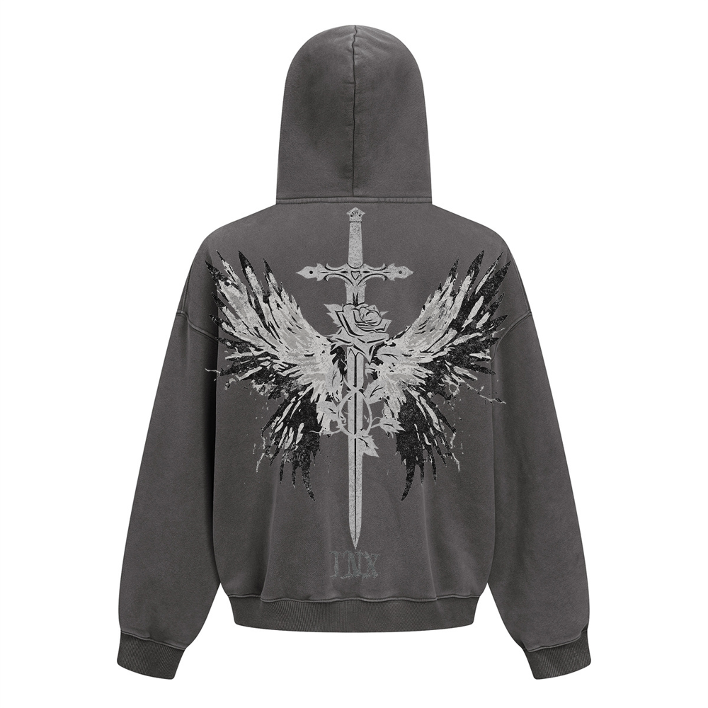 Legends Zip Up Heavyweight Hoodie