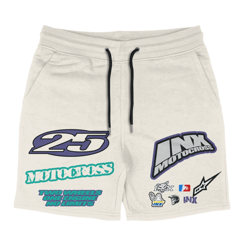 Motocross Grape Cotton Shorts