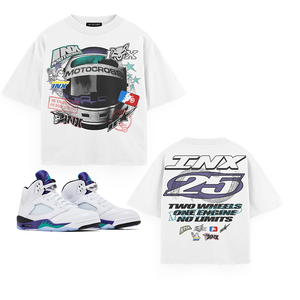 Motorcross INX  Grape Oversized T-Shirt