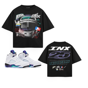 Motorcross INX  Grape Oversized T-Shirt