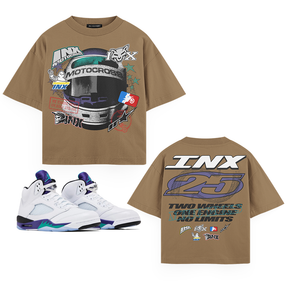 Motorcross INX  Grape Oversized T-Shirt