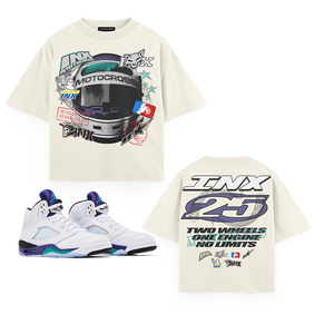 Motorcross INX  Grape Oversized T-Shirt