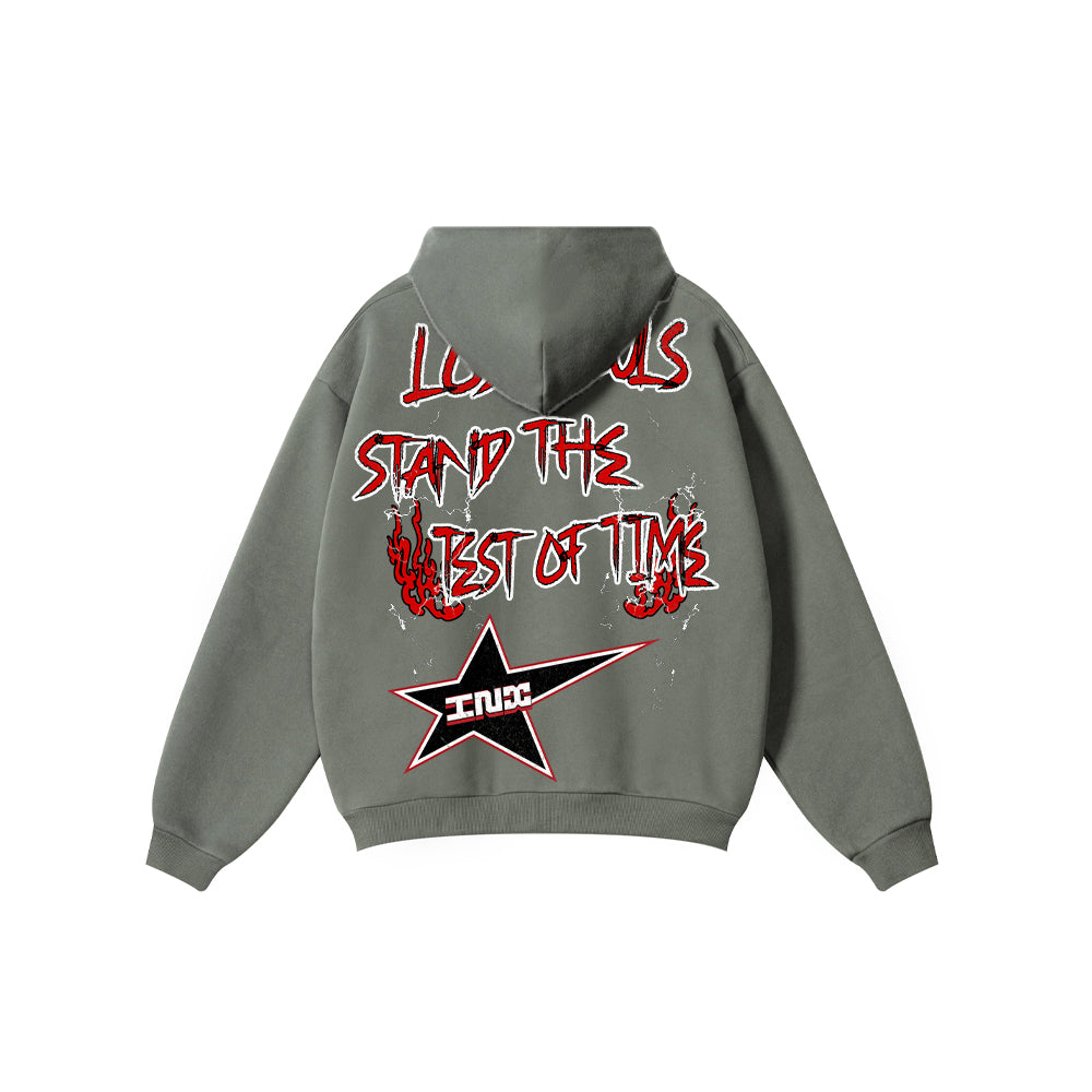 Restless Oversized Heavyweight Side-Pocket Hoodie