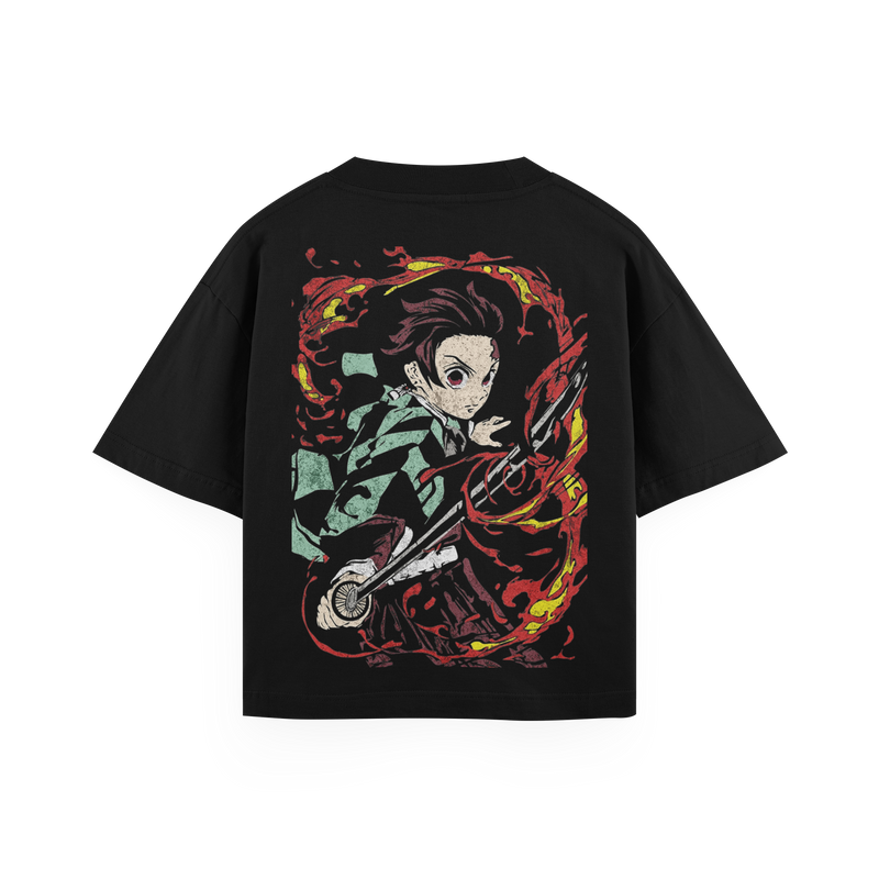 Tanjiro Flame Katana T-Shirt