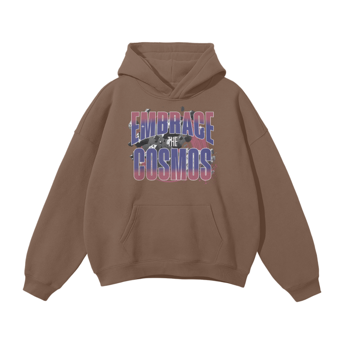 Embrace the Cosmos Oversized Premium Fleece Hoodie