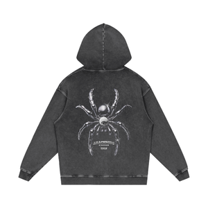 Arachnids Kingdom Vintage Oversize Hoodie