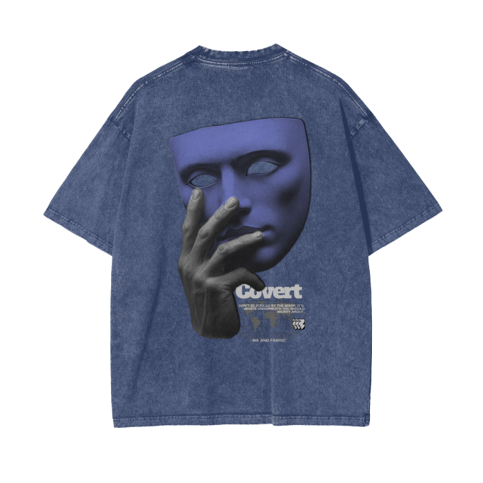 Covert Mask Vintage Oversize T-Shirt