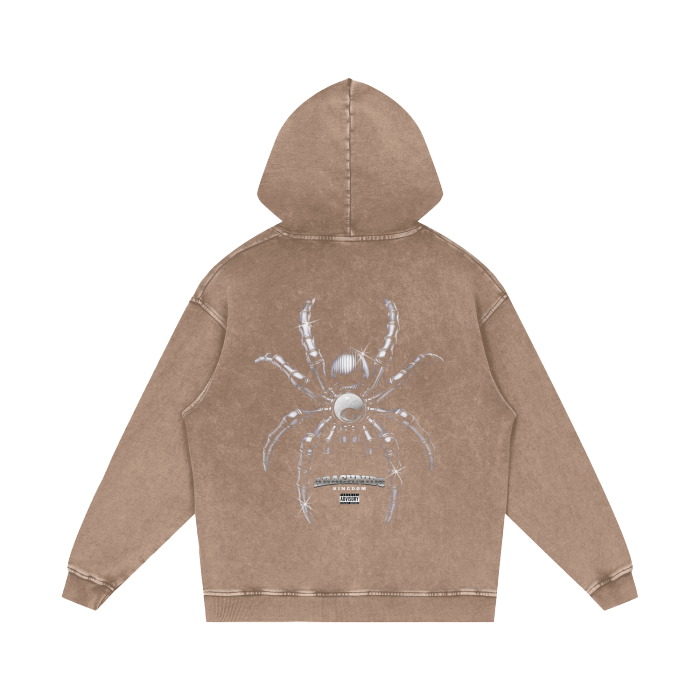 Arachnids Kingdom Vintage Oversize Hoodie