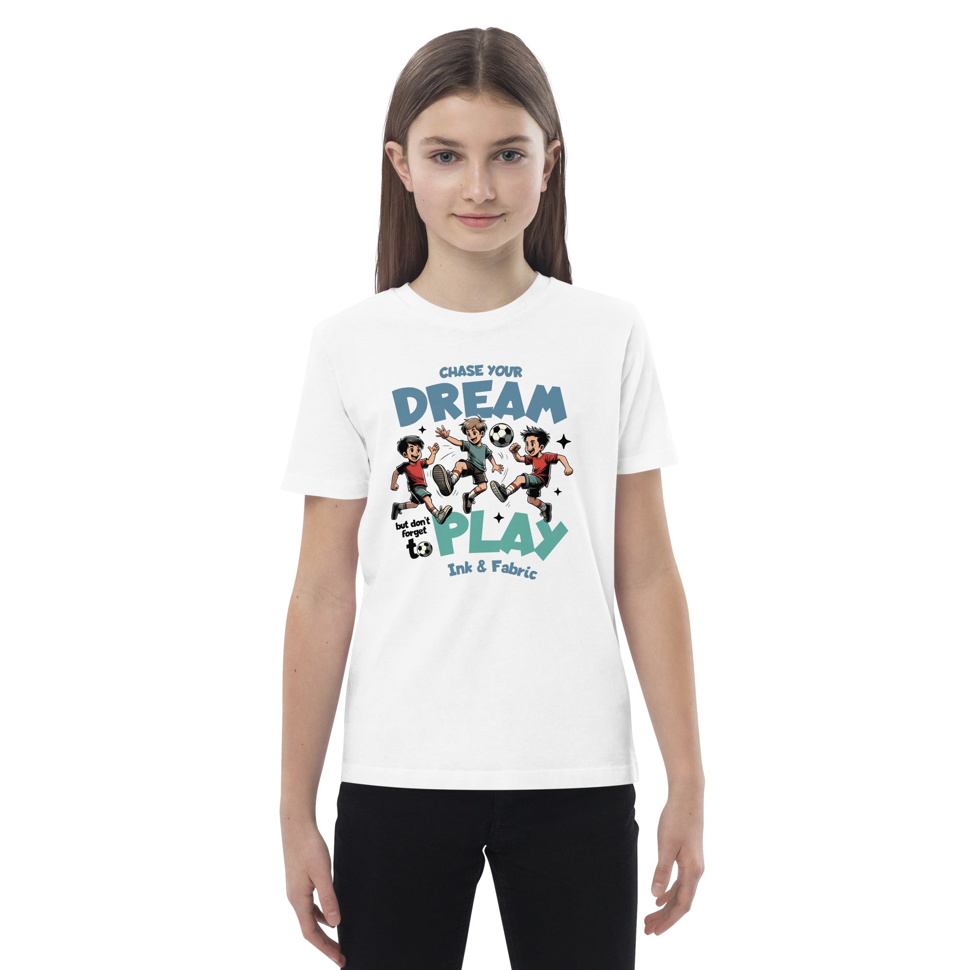 Chase Your Dreams Organic cotton kids t-shirt