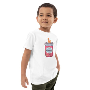 Kitten Anti-Depressants Organic cotton kids t-shirt