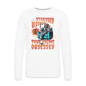 True Crime Obsessed Premium Long Sleeve T-Shirt