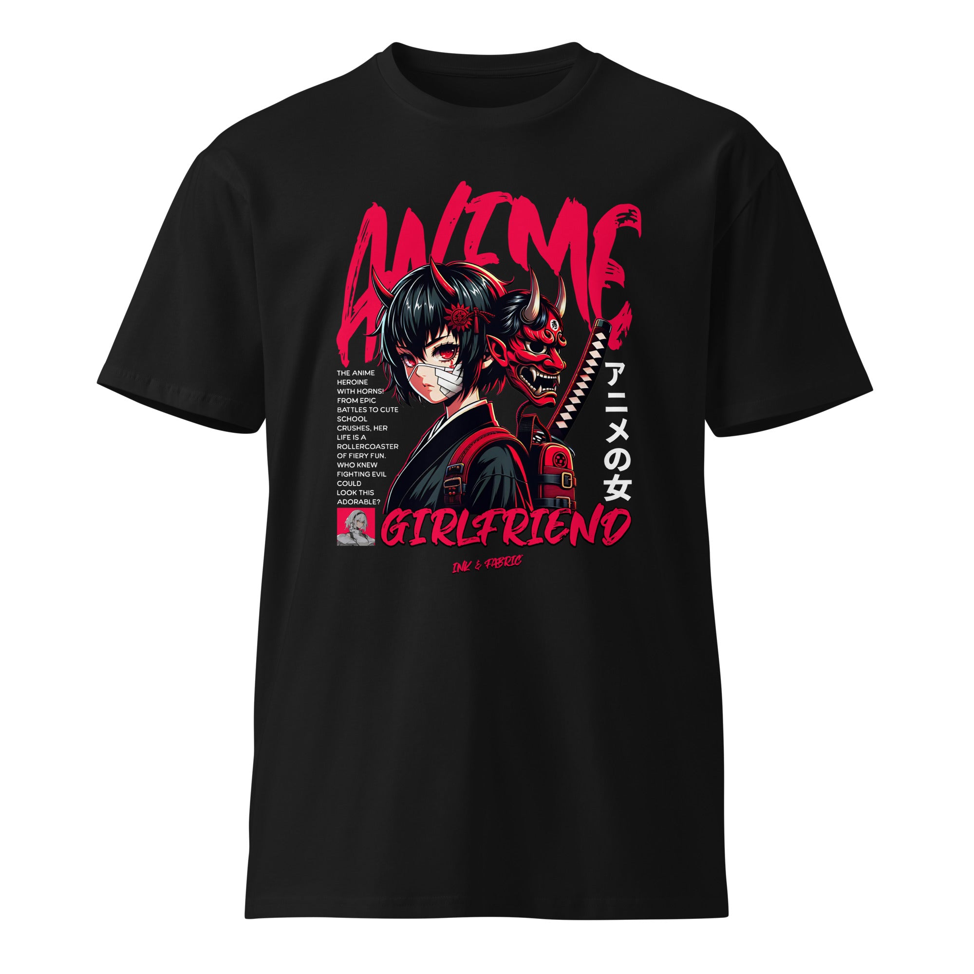 Anime Girlfriend premium t-shirt