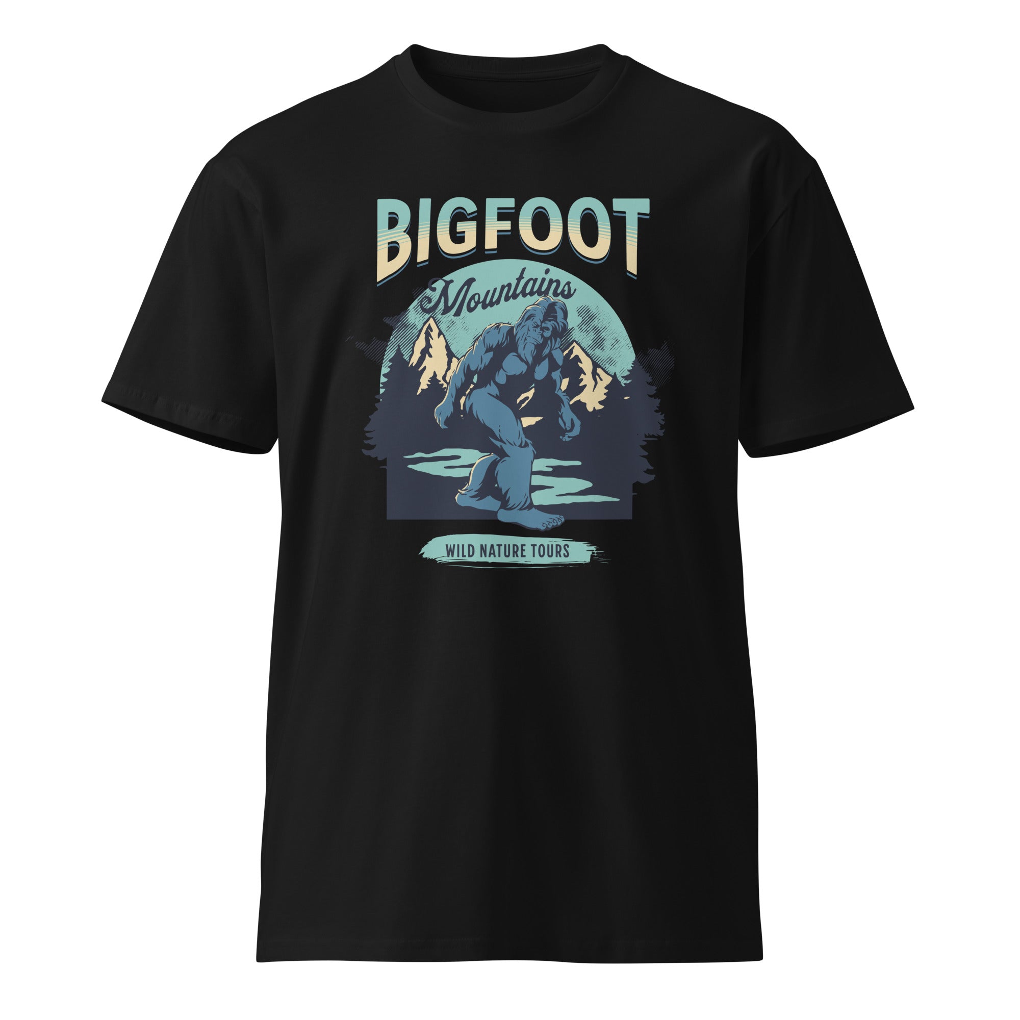 Bigfoot Mountains Premium T-Shirt