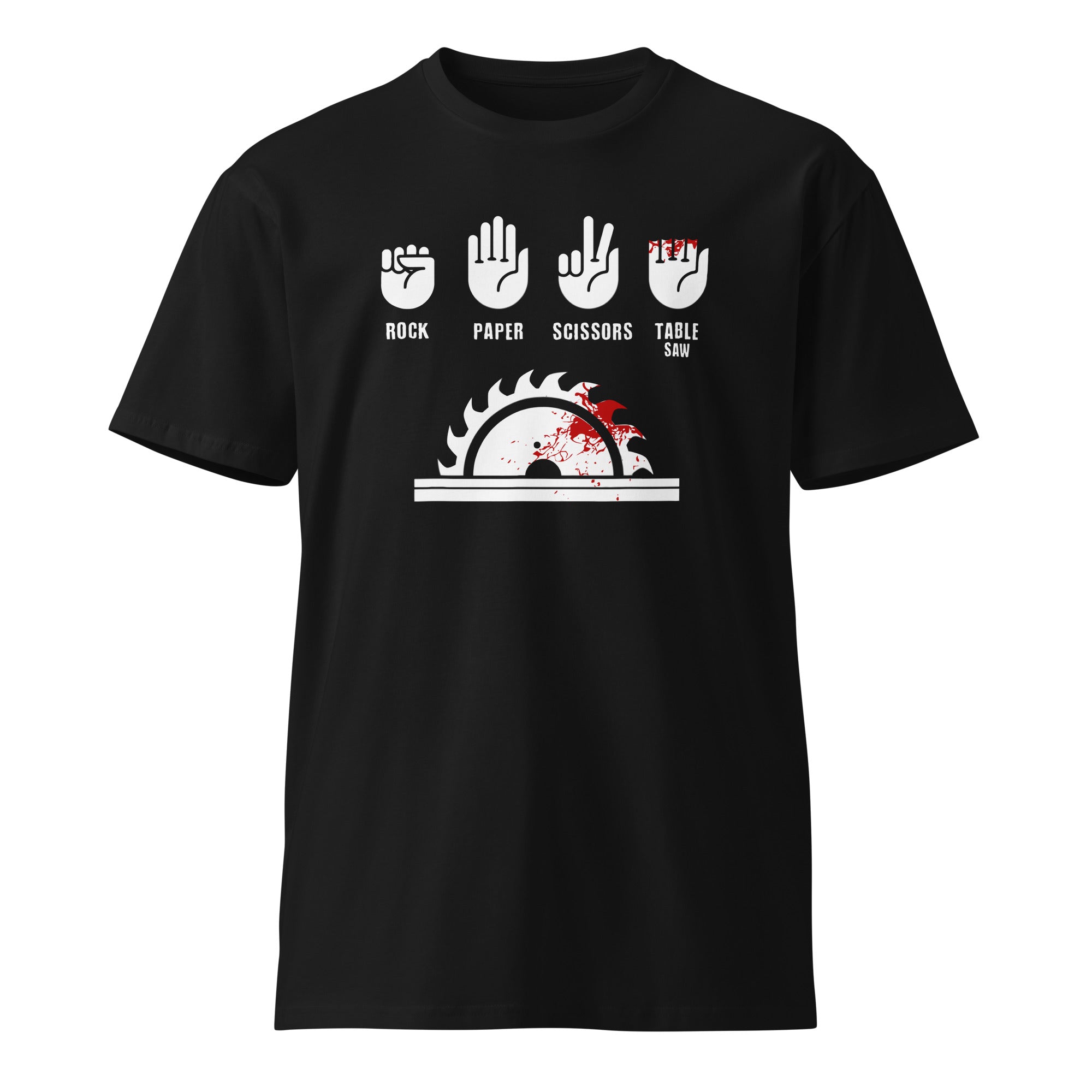 Rock Paper Scissors Saw Premium T-Shirt