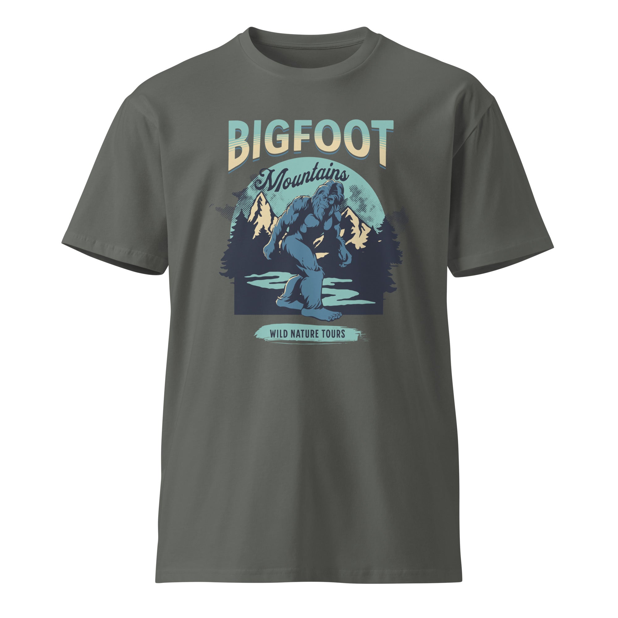 Bigfoot Mountains Premium T-Shirt