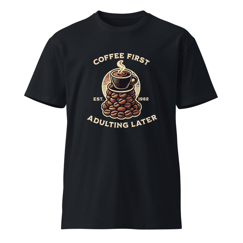 Coffee First premium t-shirt