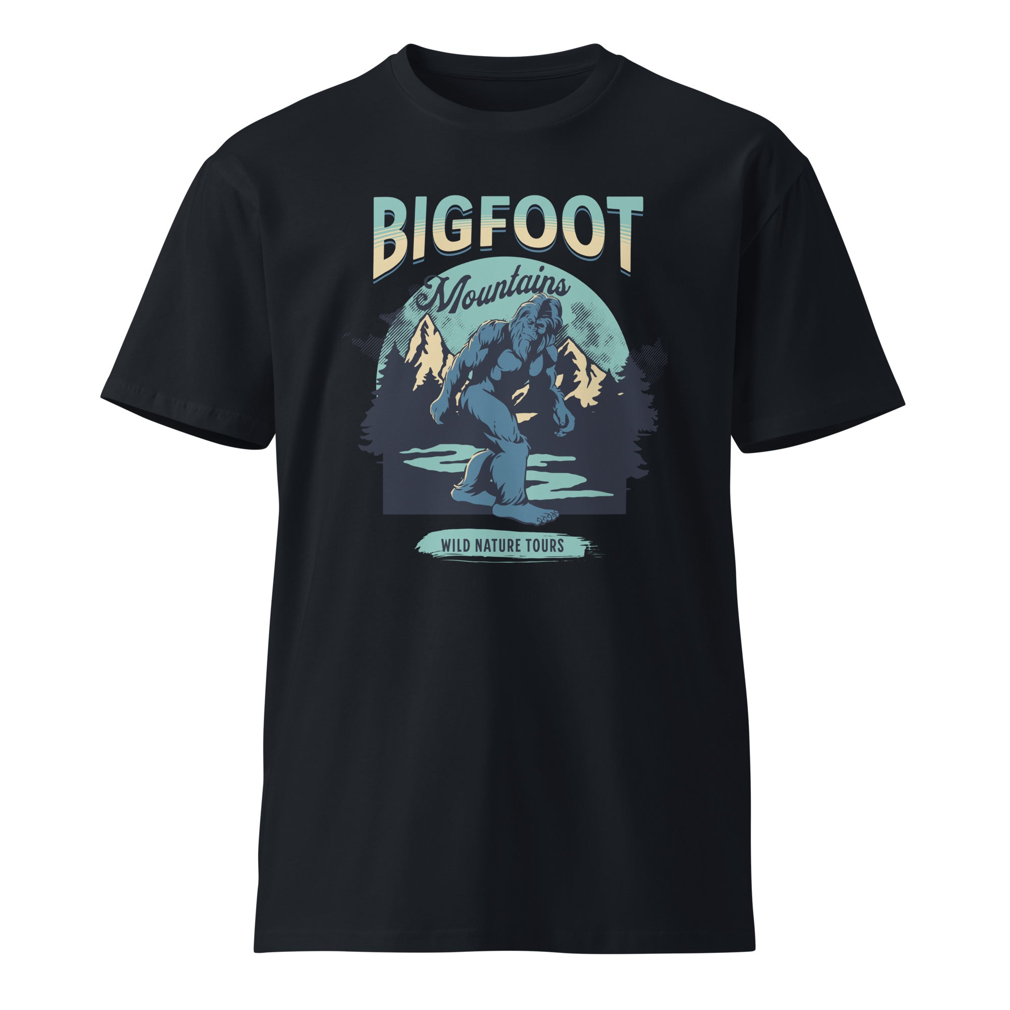 Bigfoot Mountains Premium T-Shirt